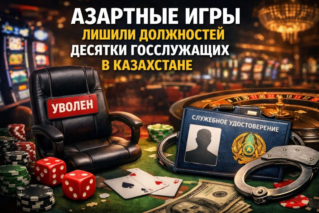 Азартные игры лишили должностей десятки госслужащих в Казахстане