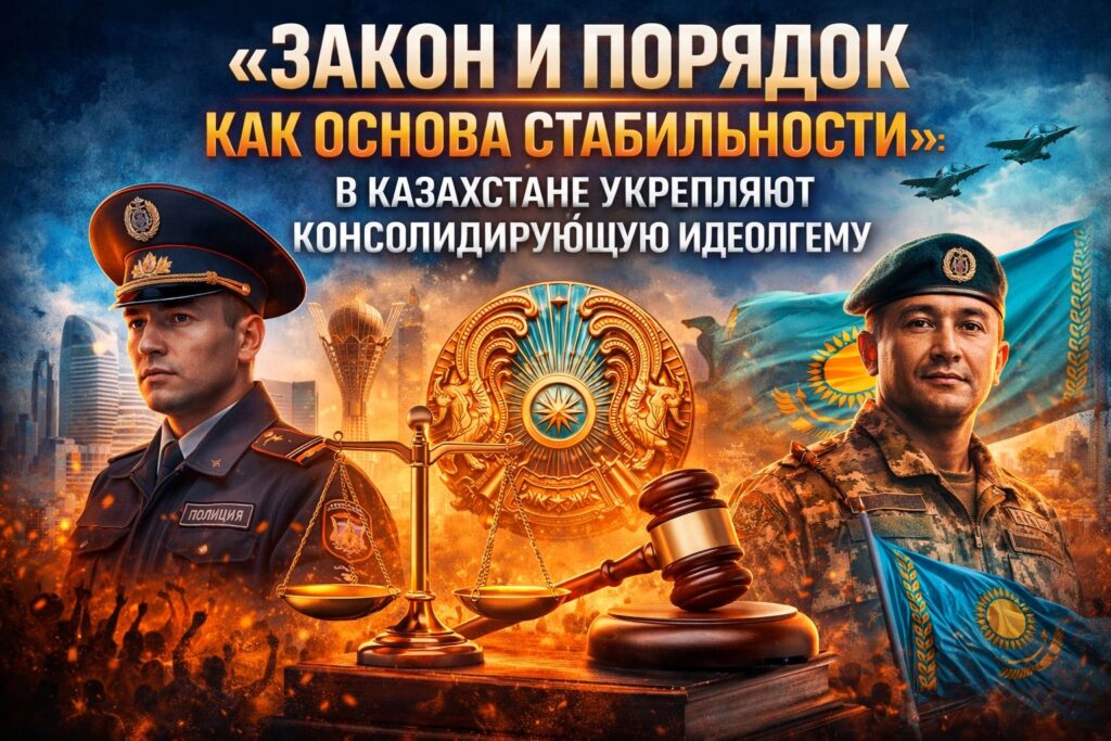 «Закон и порядок как основа стабильности»: в Казахстане укрепляют консолидирующую идеологему