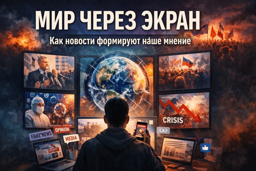Мир через экран: как новости формируют наше мнение