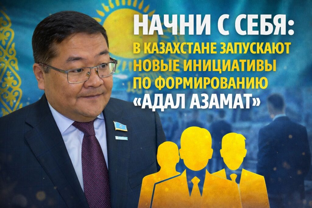 «Начни с себя»: в Казахстане запускают новые инициативы по формированию «Адал азамат»