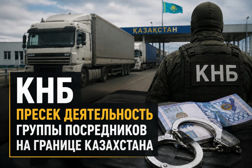 КНБ пресек деятельность группы посредников на границе Казахстана