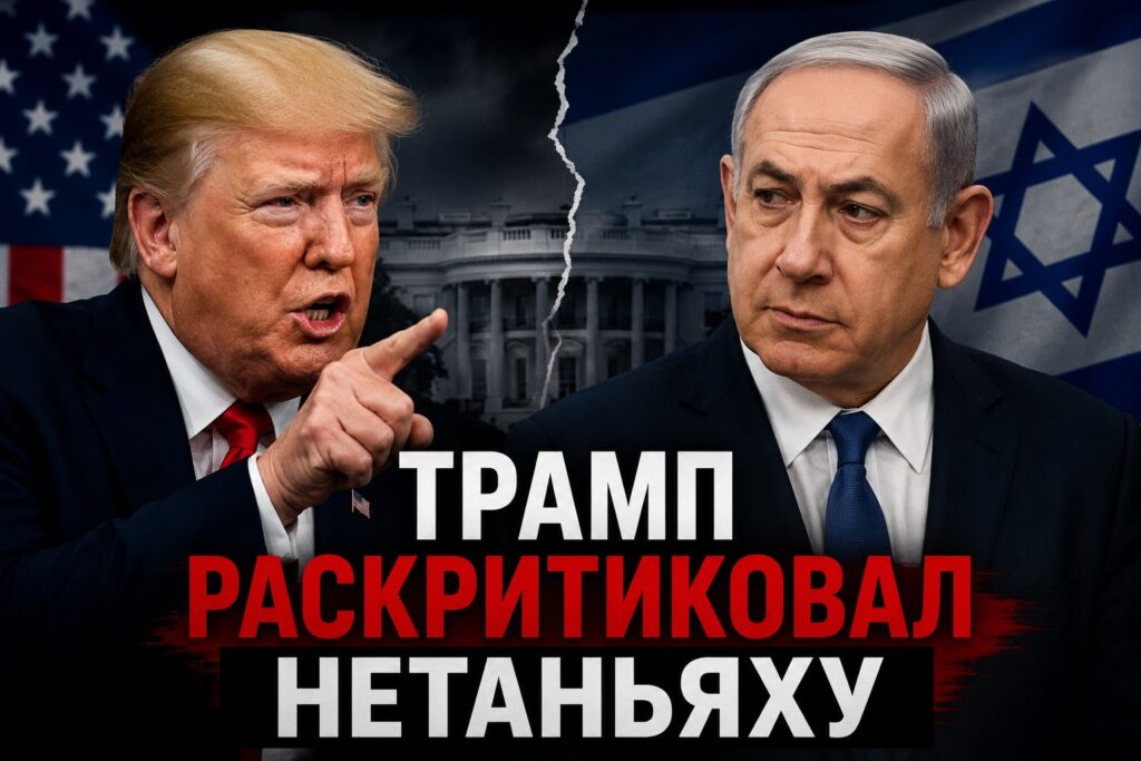 Трамп раскритиковал Нетаньяху и заявил, что тот едва не сорвал соглашение с Ираном