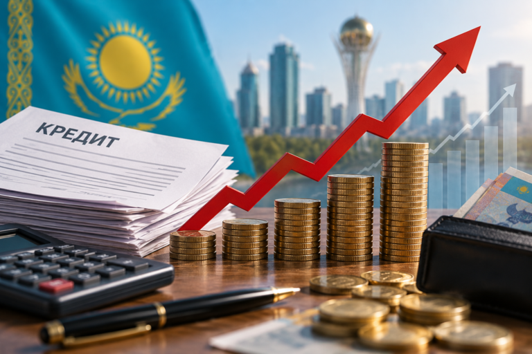Долги растут быстрее доходов: кредитная нагрузка казахстанцев превысила 6 процентов